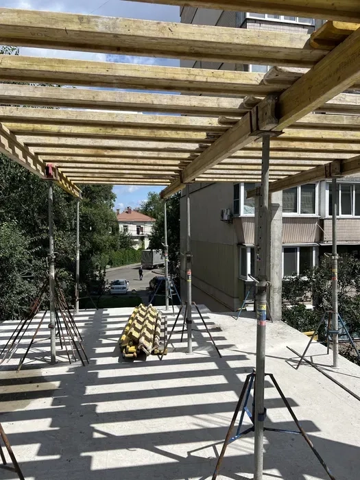 Опалубка горизонтальна,Монолітні перекриття..Перекриття.