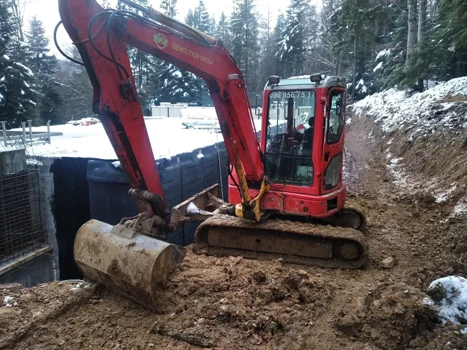 Екскаватор, міні-екскавтор