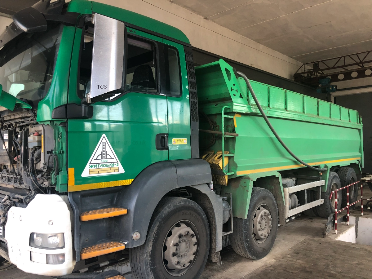 Самосвал Ман 25т, МАЗ 10т