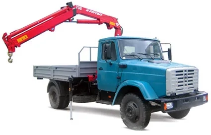 Кран-Манипулятор зил— Компактний, потужний, прохідний!