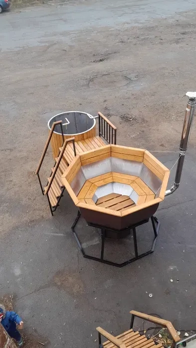 Виготовлення Чан, Чан від виробника, Купель на дровах, Купель, Купіль, Банний чан