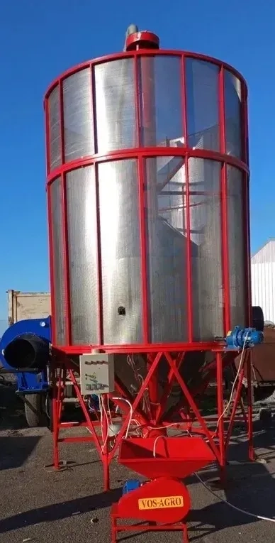 Мобільна зерносушарка. Сушка зерна