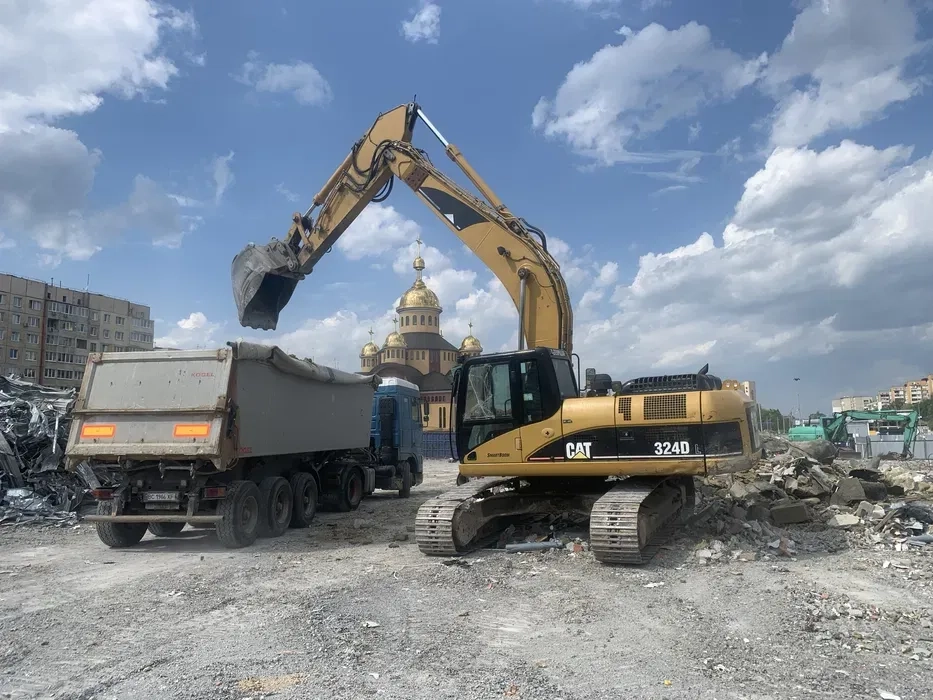 Екскаватор гусеничний