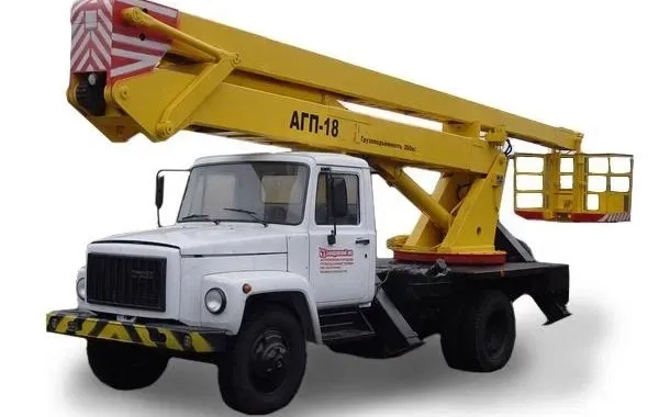 Автовишка АГП-18. 