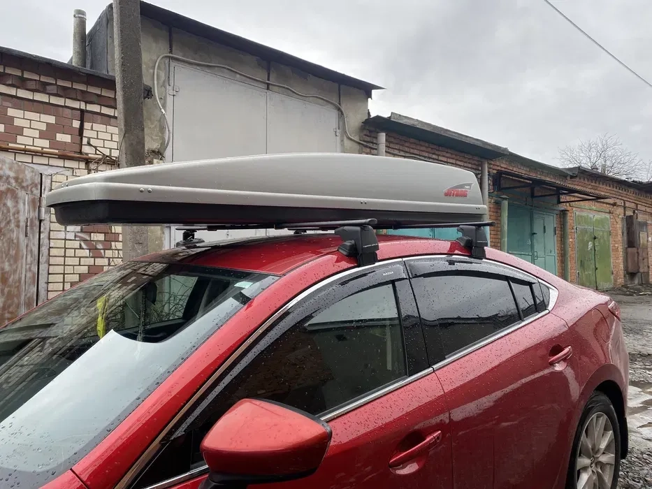 Бокс, автобокс, багажник на крышу, поперечины