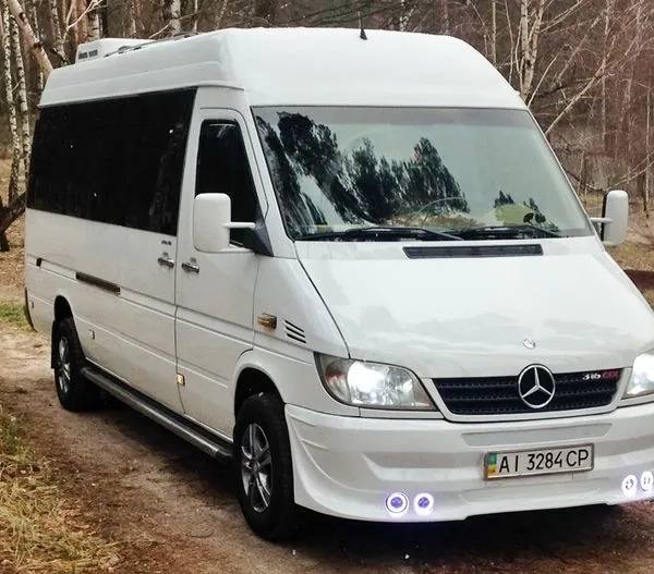 317 Мікроавтобус на весілля трансфер Mercedes Sprinter Київ
