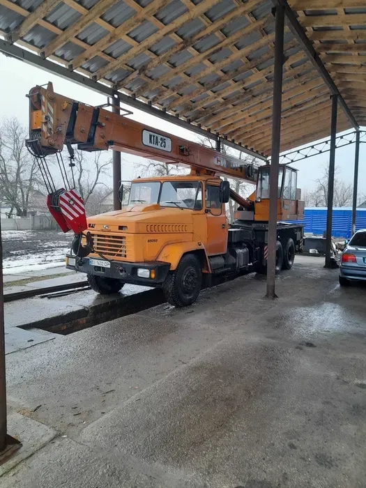 Послуги автокрана, автокран 25 тон