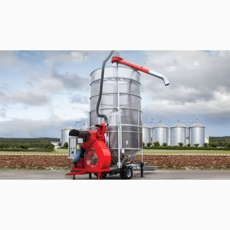 Професійна мобільна зерносушарка