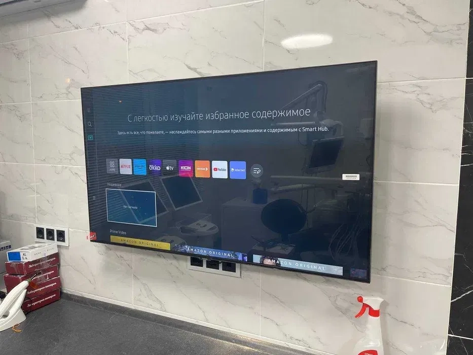 Установка телевізора на стіну в Одесі, монтаж ТВ Одеса, всі райони