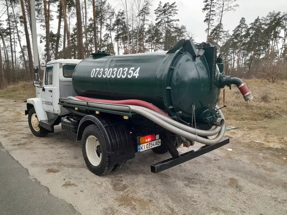 Викачка каналізацій, ям, туалетів