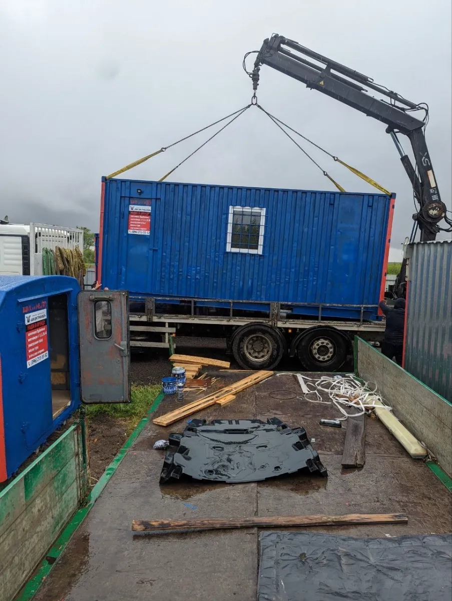 Вагончик будівельний