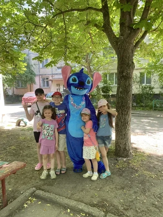 Стіч, панда, ведмедик, аніматори