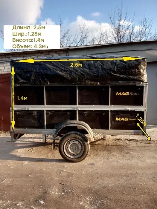 Легкові причепи