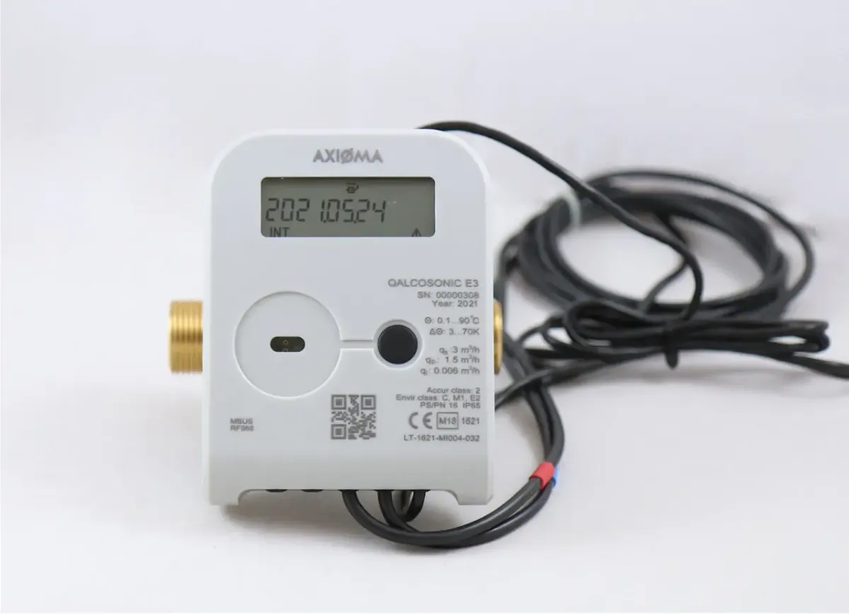 Встановлення Квартирного Теплолічильника QALCOSONIC (SKS-3K)- DN15