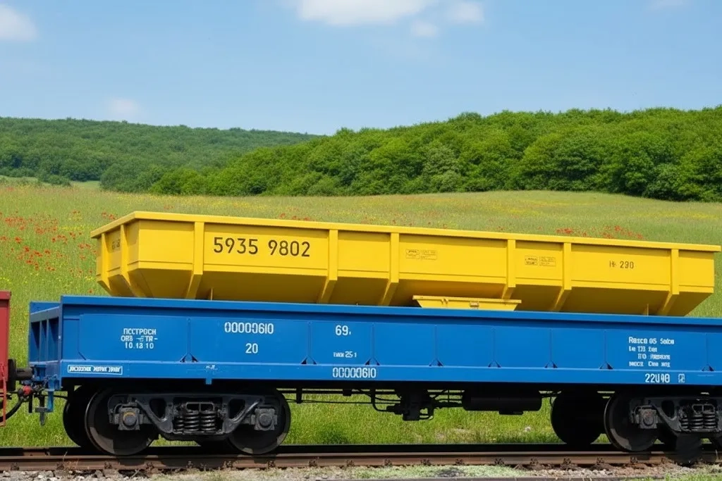 Вагон-платформа – транспортування техніки та негабаритних вантажів