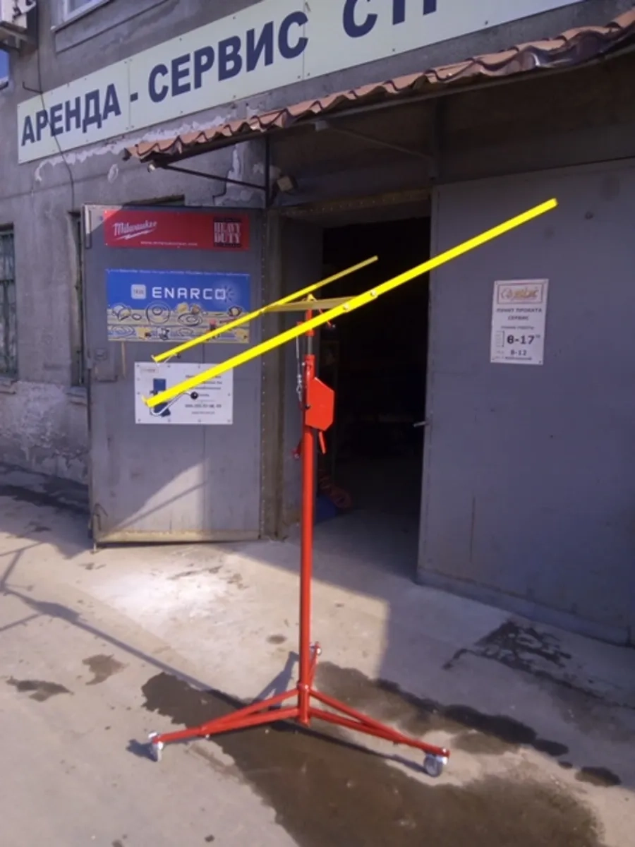 Підйомник для гіпсокартону. Вантажопійомність до 100 кг