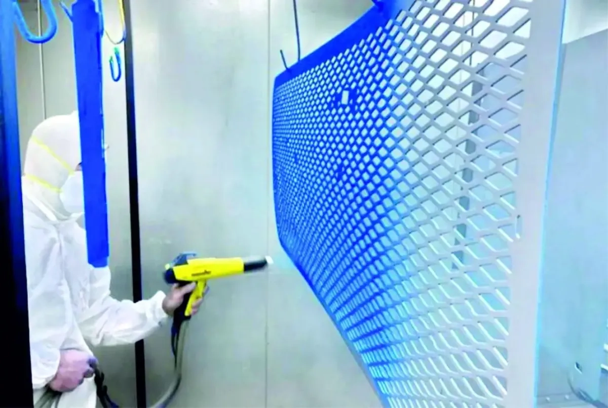 Порошкове фарбування виробів із металу