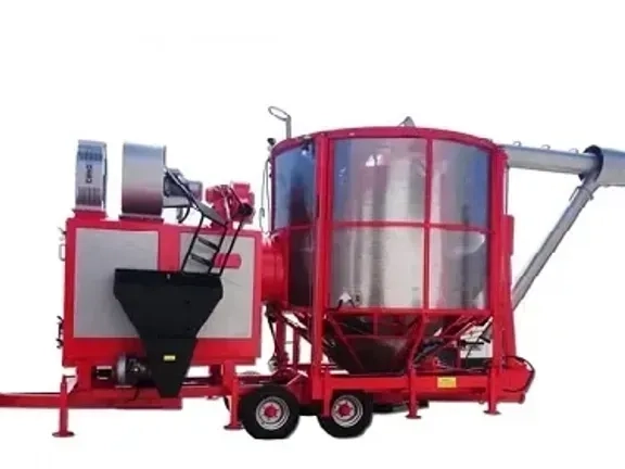 Мобільна зерносушарка: швидка та якісна сушка зерна