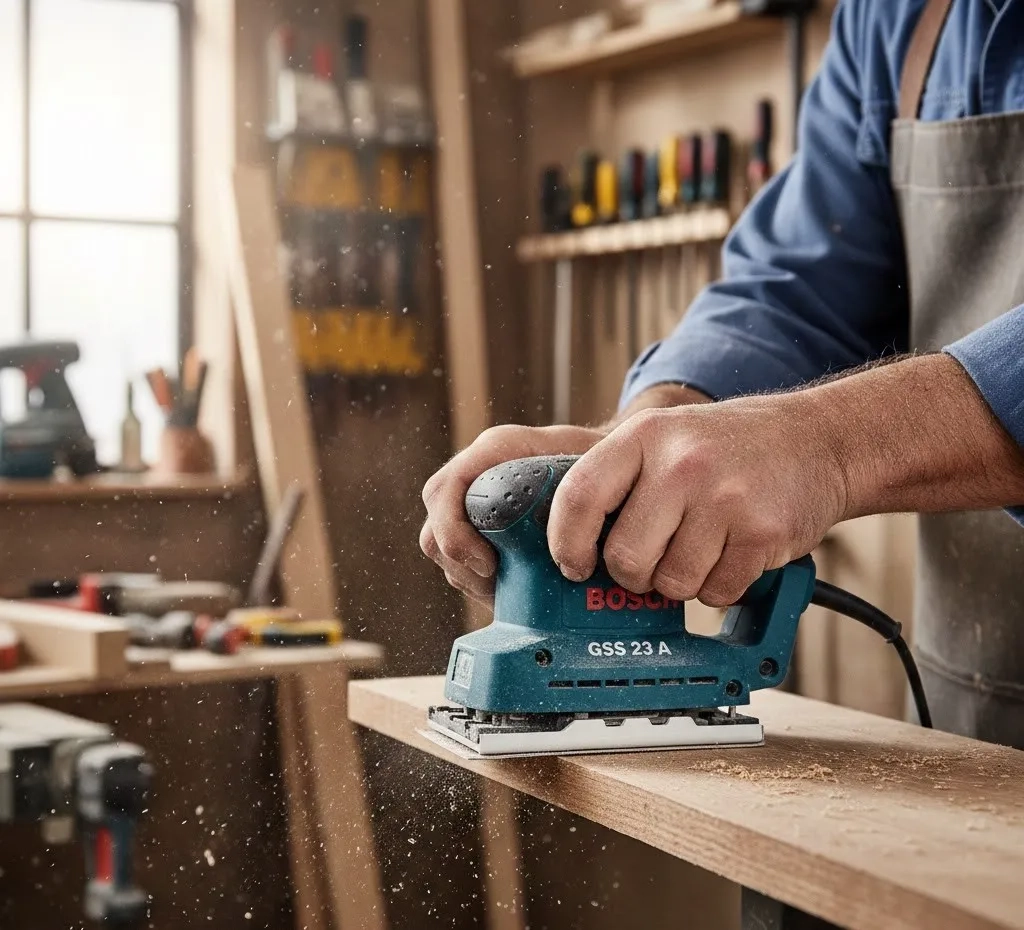 Вібраційна шліфувальна машина Bosch GSS 23 A