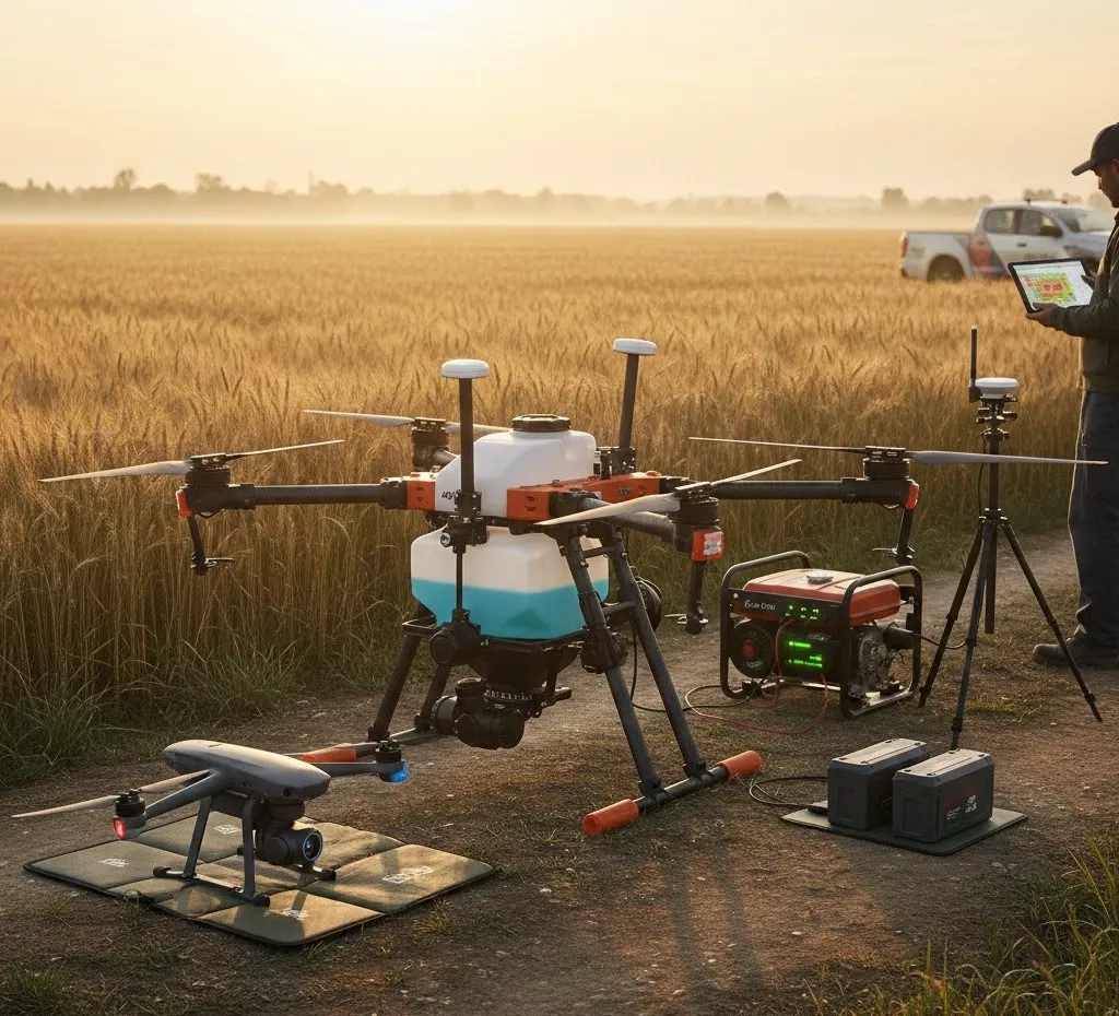 Агродрон, послуги обприскування дронами