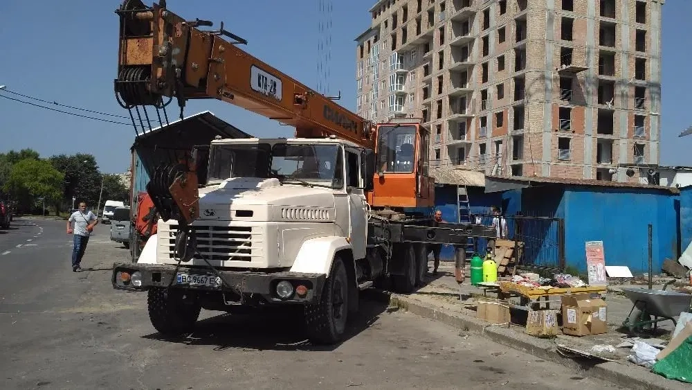 Автокран КТА 28