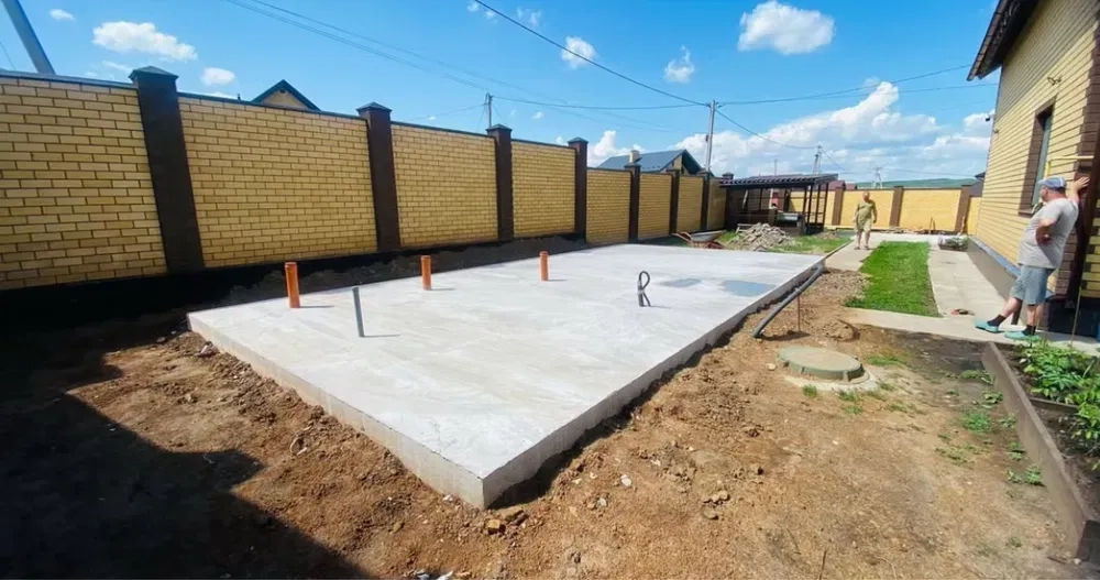 Бетонні роботи. Відмостка. Фундаменти. Забори. Площадки