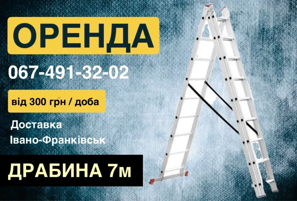 Драбини, стремянки.