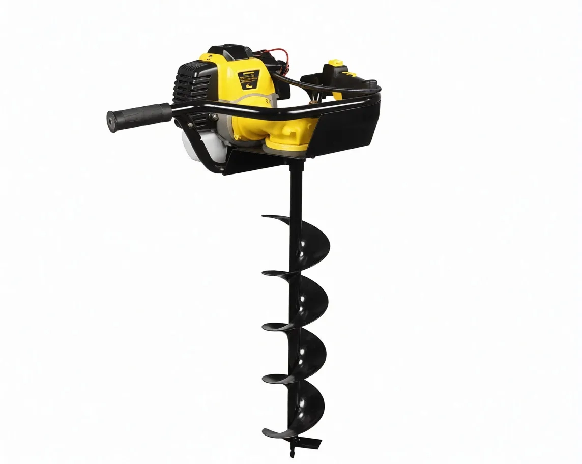 Мотобур — дірка в землі за 30 секунд!