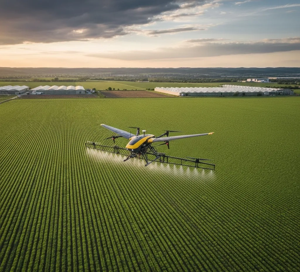 Внесення добрив агродроном. Професійно та вчасно