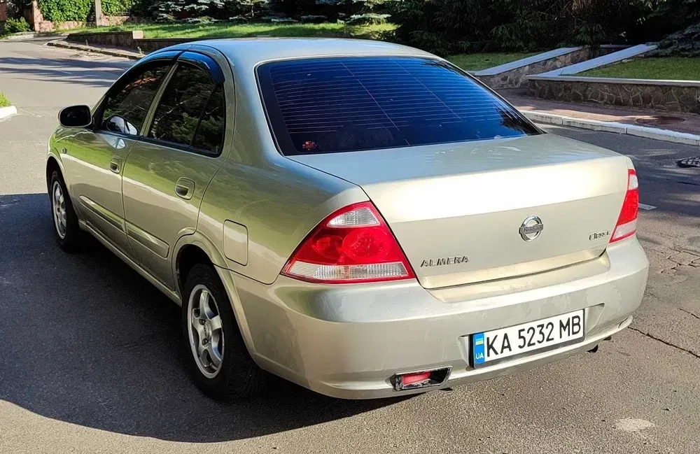 NISSAN ALMERA 07г ГАЗ МКП Без застави з викупом 45$/1870грн/тиж