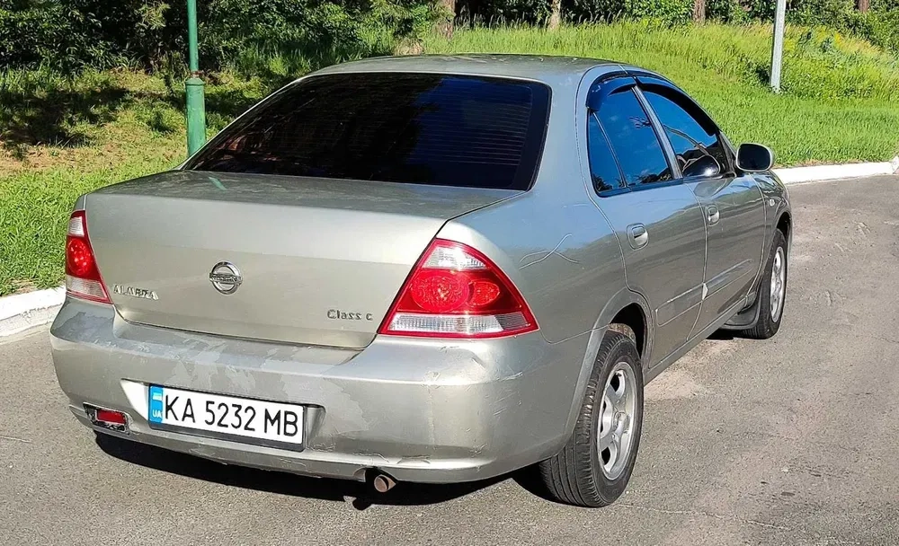 NISSAN ALMERA 07г ГАЗ МКП Без застави з викупом 45$/1870грн/тиж
