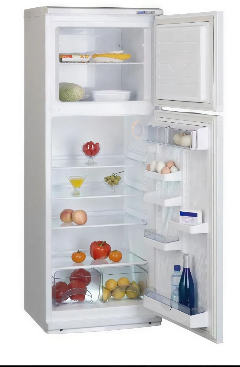 Місткий дводверний холодильник