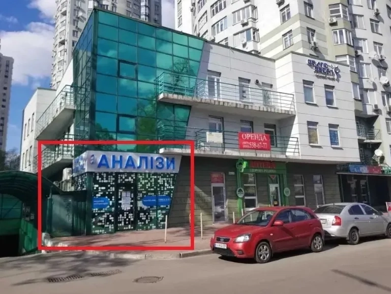 Фасадне приміщення 89 м2 в Святошинському районі