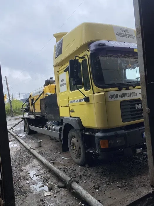 Бетононасос стаціонарний