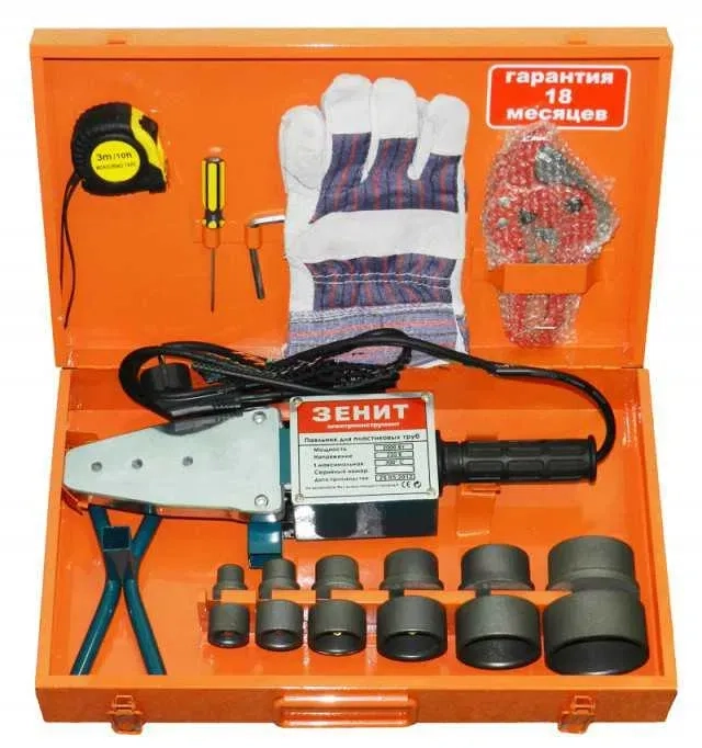 Паяльник для поліпропіленових труб ЗЕНІТ ЗПТ-2000 ват