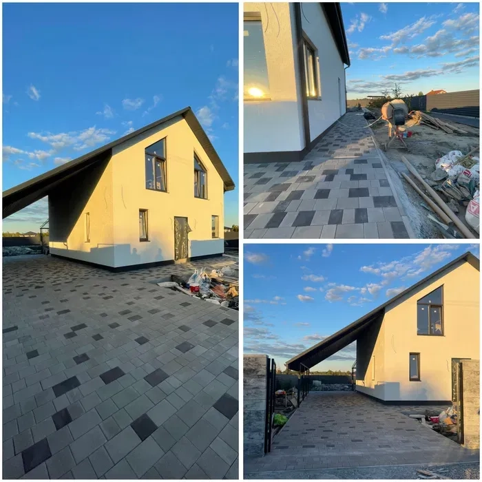 Укладка тротуарної плитки (Бруківки)