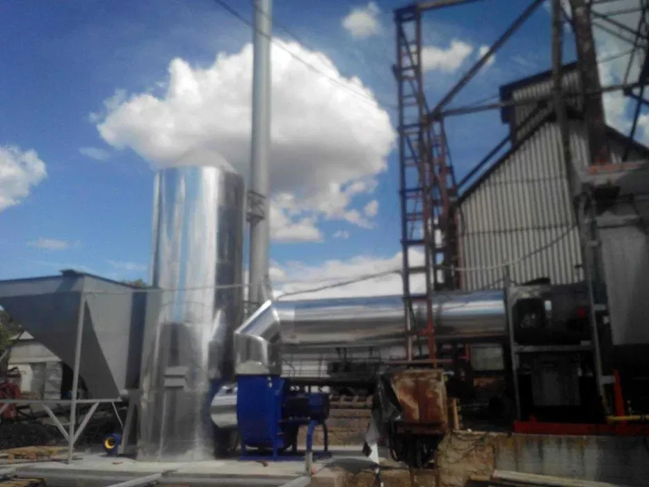 Зерносушарки на газу, та з теплогенератором на пілеті щіпі відходах