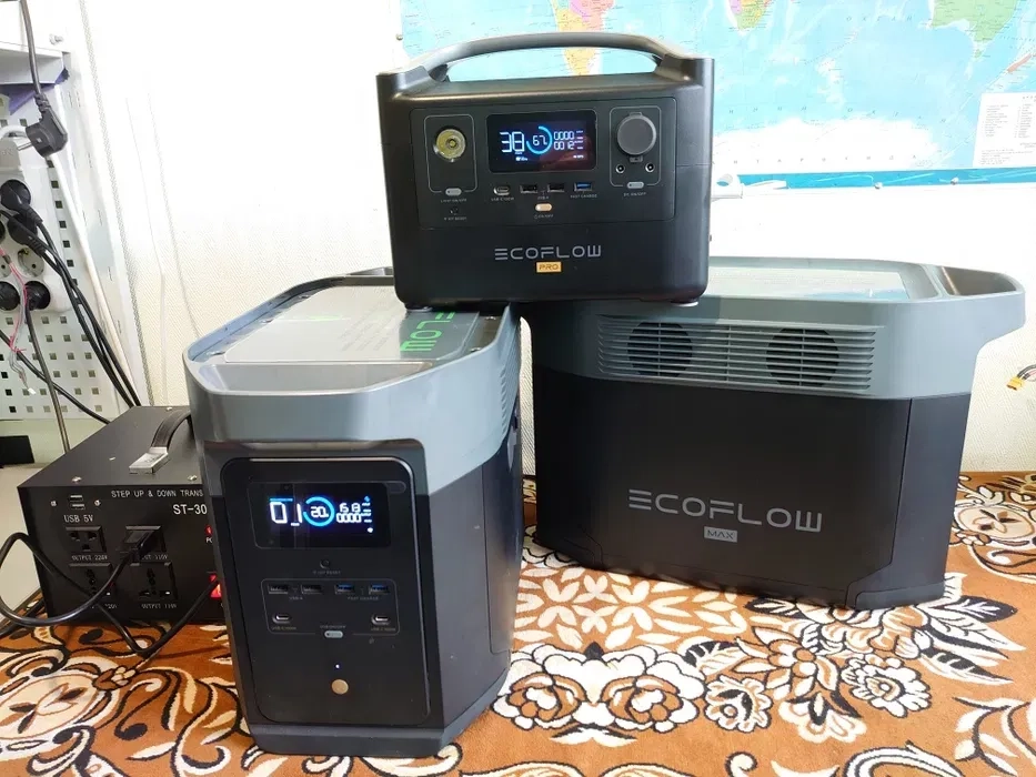 Ремонт зарядних станцій екофлоу, EcoFlow, River, Delta, Max, Pro