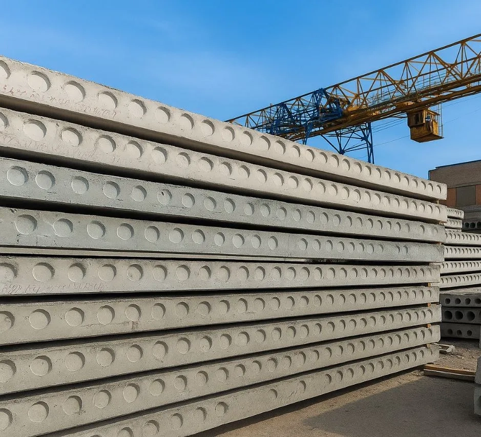 Пустотні плити перекриття 1ПК 24-10-8, 1ПК 63-10-8,1ПК 21-12-8 в наявності