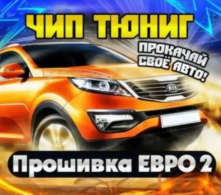Чіп-тюнінг авто/видалення екології/прошивка euro2/stage1