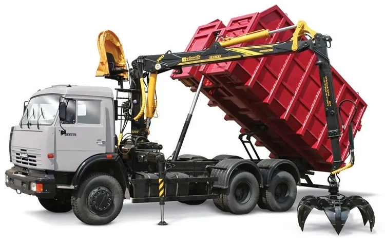 Ломовоз з маніпулятором / Вивіз металобрухту