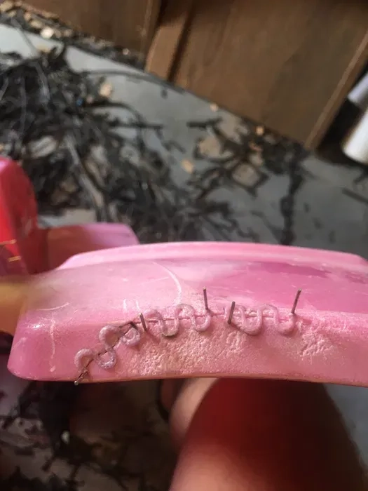 Ремонт пластика пластмаси пайка пластиковых деталей