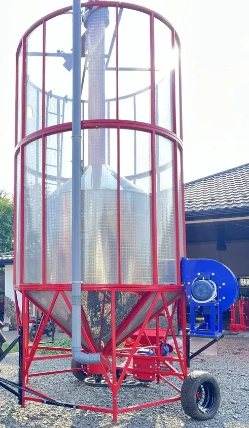 Мобільна зерносушарка для швидкого та ефективного сушіння