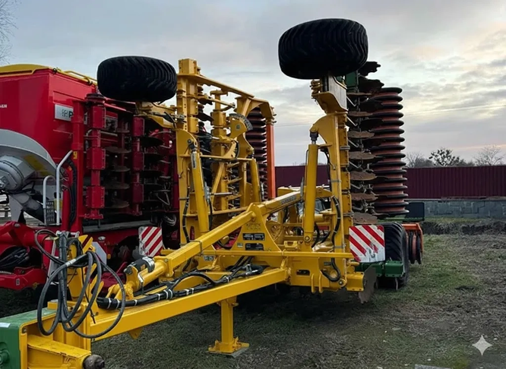 Дискова борона - Грунтофреза швидке та якісне оброблення грунту