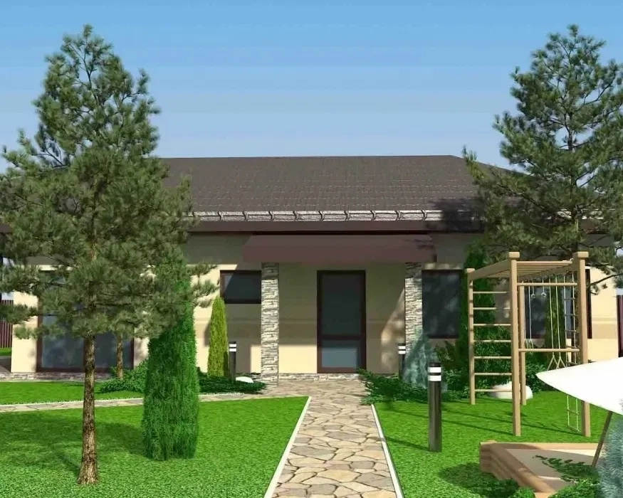 Ландшафтний проект і візуалізація. Ландшафтне проектування. Креслення.