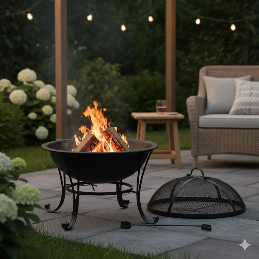 Гриль-мангал Landmann: вогонь та барбекю. 2в1.