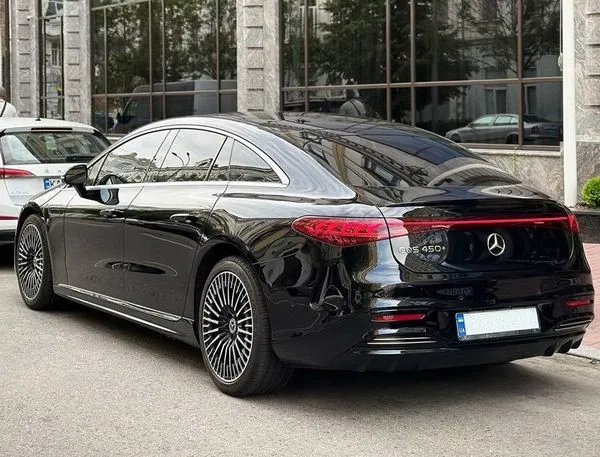 164 Авто на весілля Mercedes Benz EQS 450+ електро трансфер