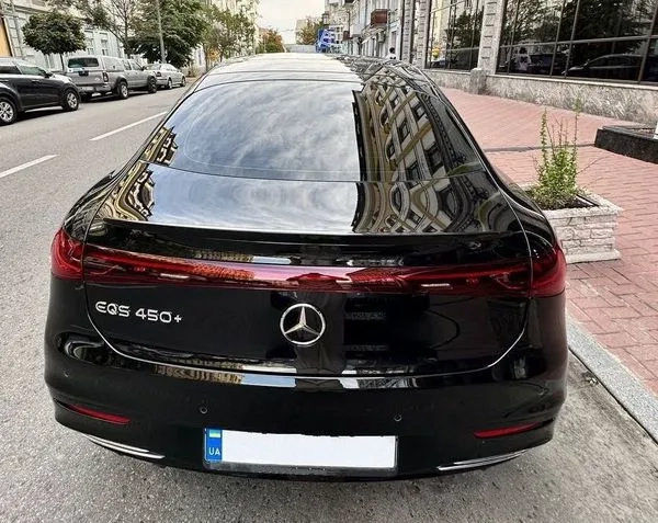 164 Авто на весілля Mercedes Benz EQS 450+ електро трансфер