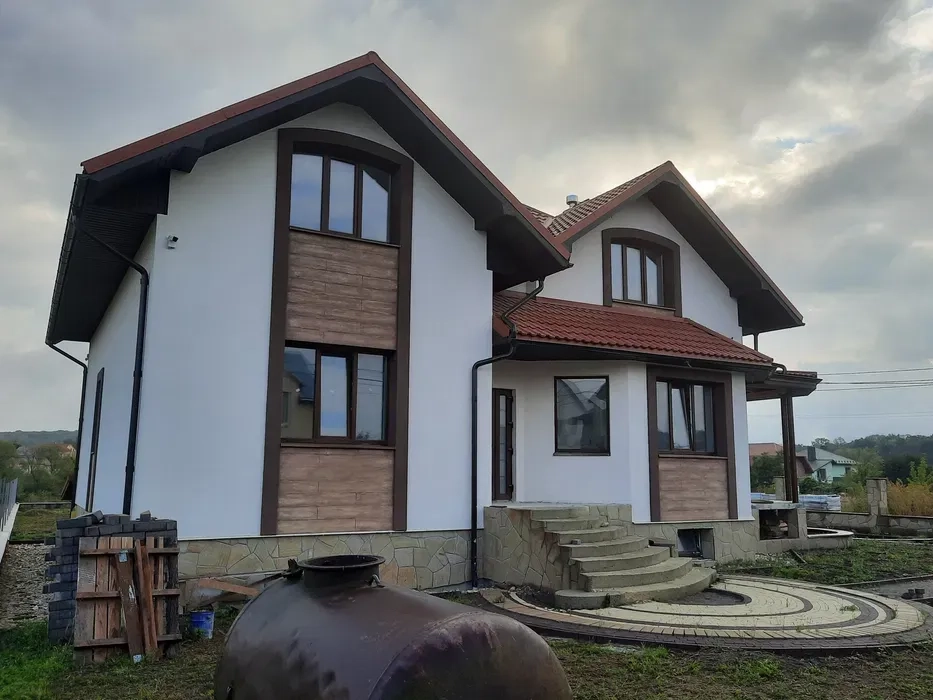 Фасад будинку утеплення, оздоблення