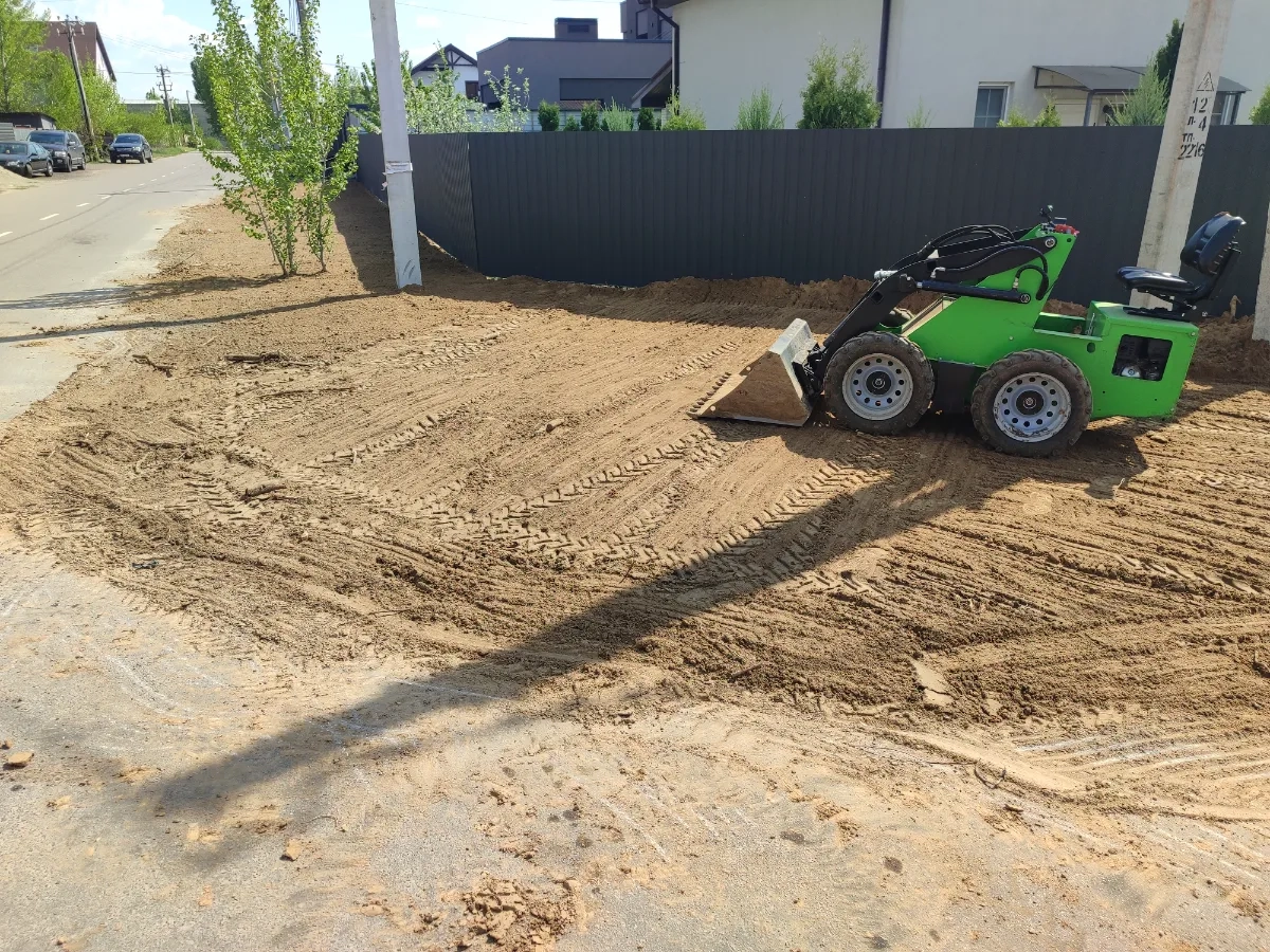 Послуги міні навантажувач